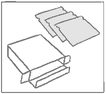 Препарат Аплік випускається у коробці, яка містить буклет та 3 запаковані саше, у кожному з яких міститься один трансдермальний пластир Аплік.