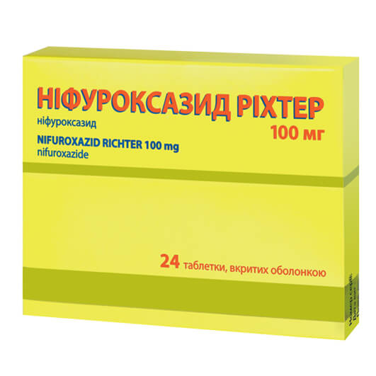 Ніфуроксазид Ріхтер таблетки 100 мг