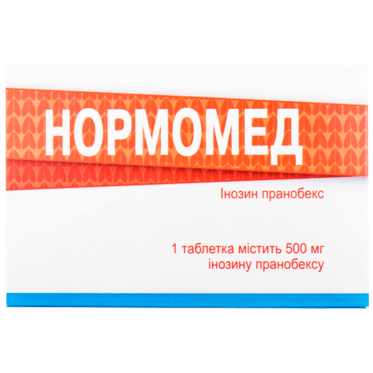 Нормомед таблетки 500 мг